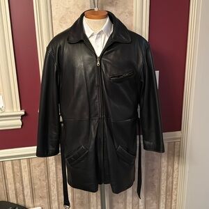 Wilson’s leather coat size Large